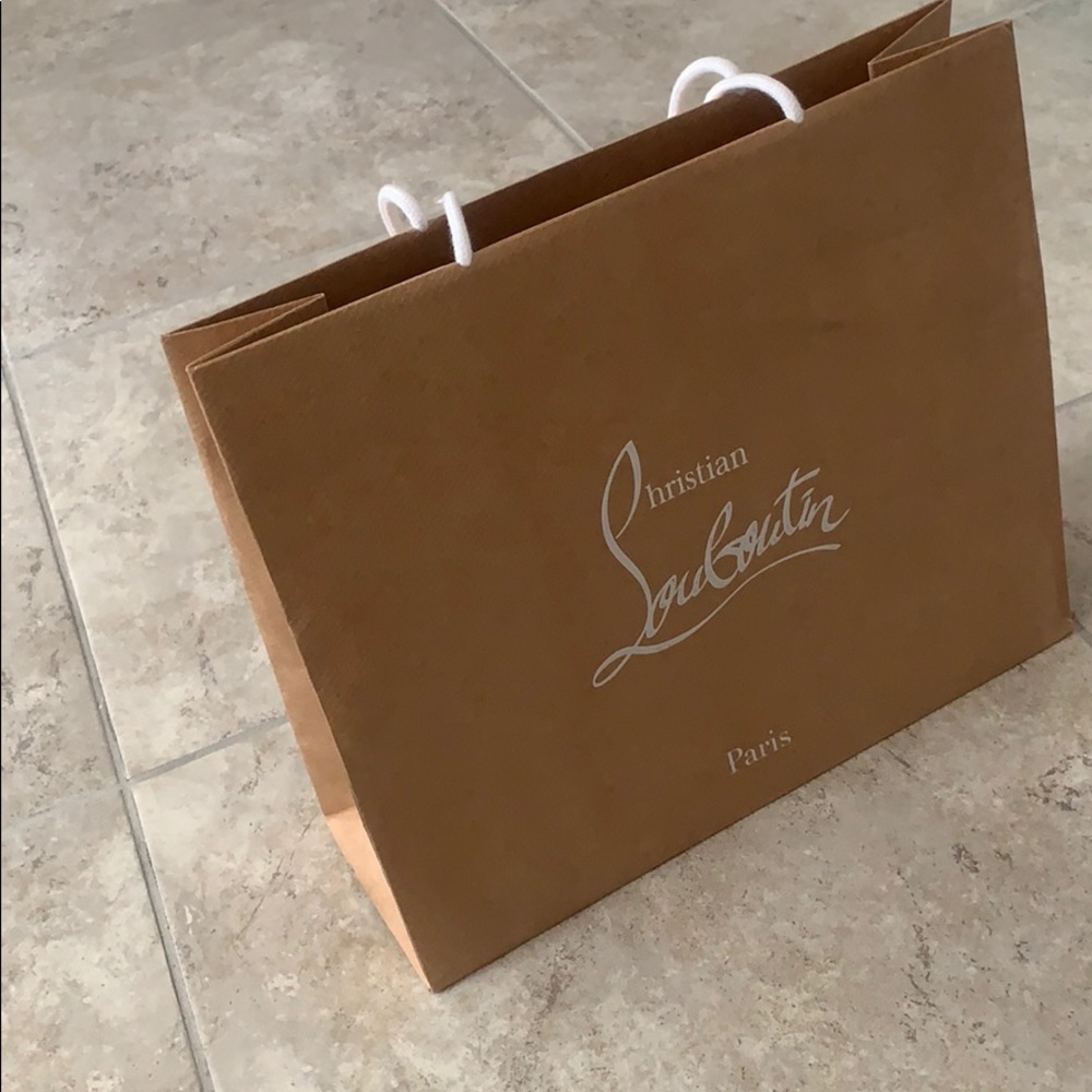 Christian louboutin gift bag